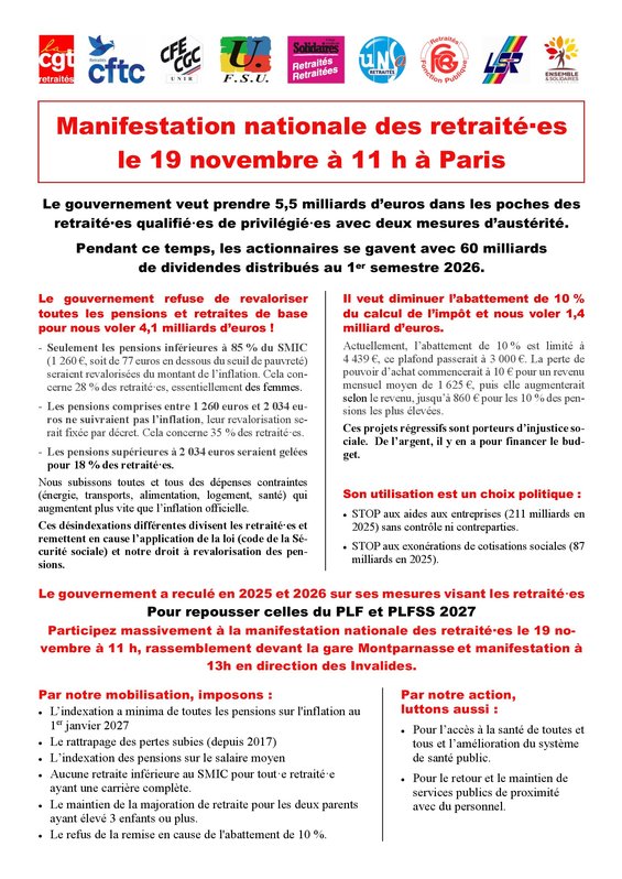 2026 - 10 - 22 - 19 novembre