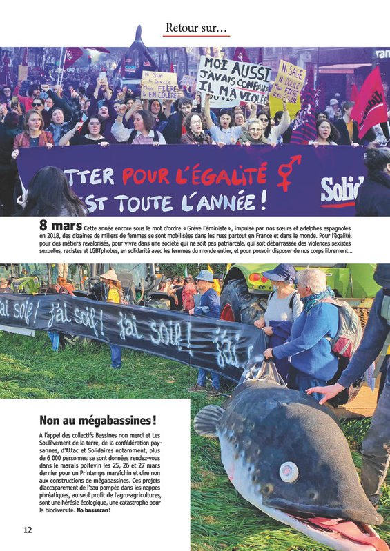 Retour sur ...